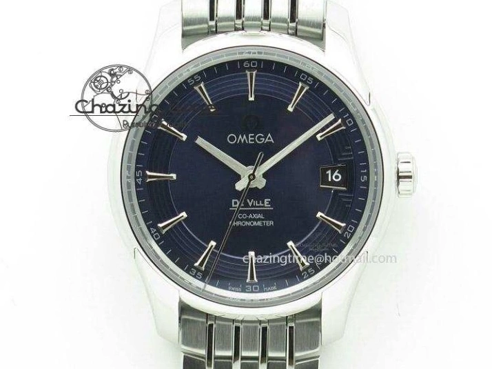 0316 Popular De Ville MK 1:1 Best Edition RG White Dial On Black Leather Asian Seagull T1701 (Sec@6) 8237